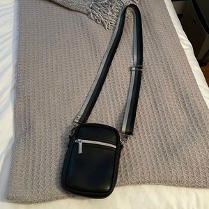 Black crossbody bag